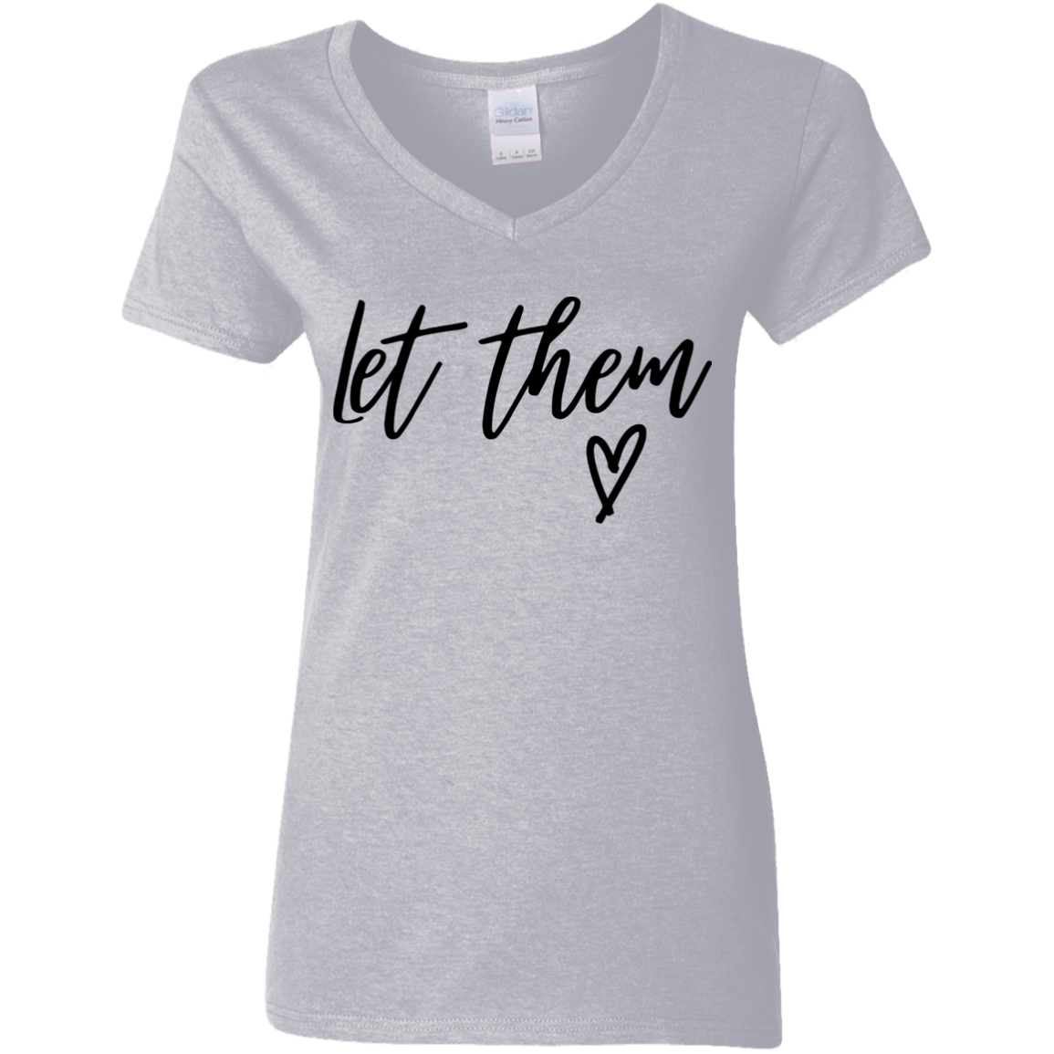 "Let Them" Ladies Shirt Options