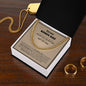To My Bonus Dad | Thank You - Cuban Link Chain
