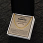 To My Bonus Dad | Thank You - Cuban Link Chain