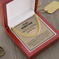 To My Bonus Dad | Thank You - Cuban Link Chain